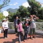 Visitors tour around the hotel and listen attentively to our ambassadors telling stories of the Old Tai O Police Station and Tai