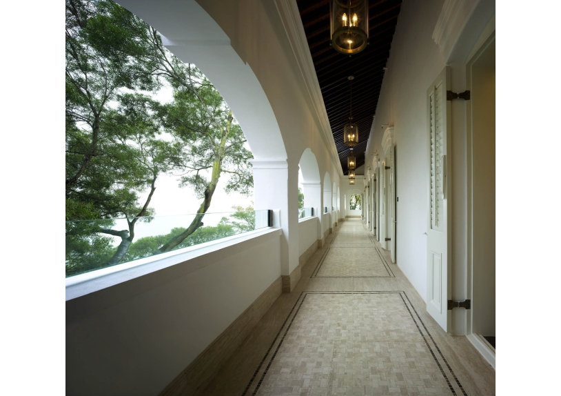 Tai O Heritage HOtel_corridor 大澳文物酒店一樓走廊